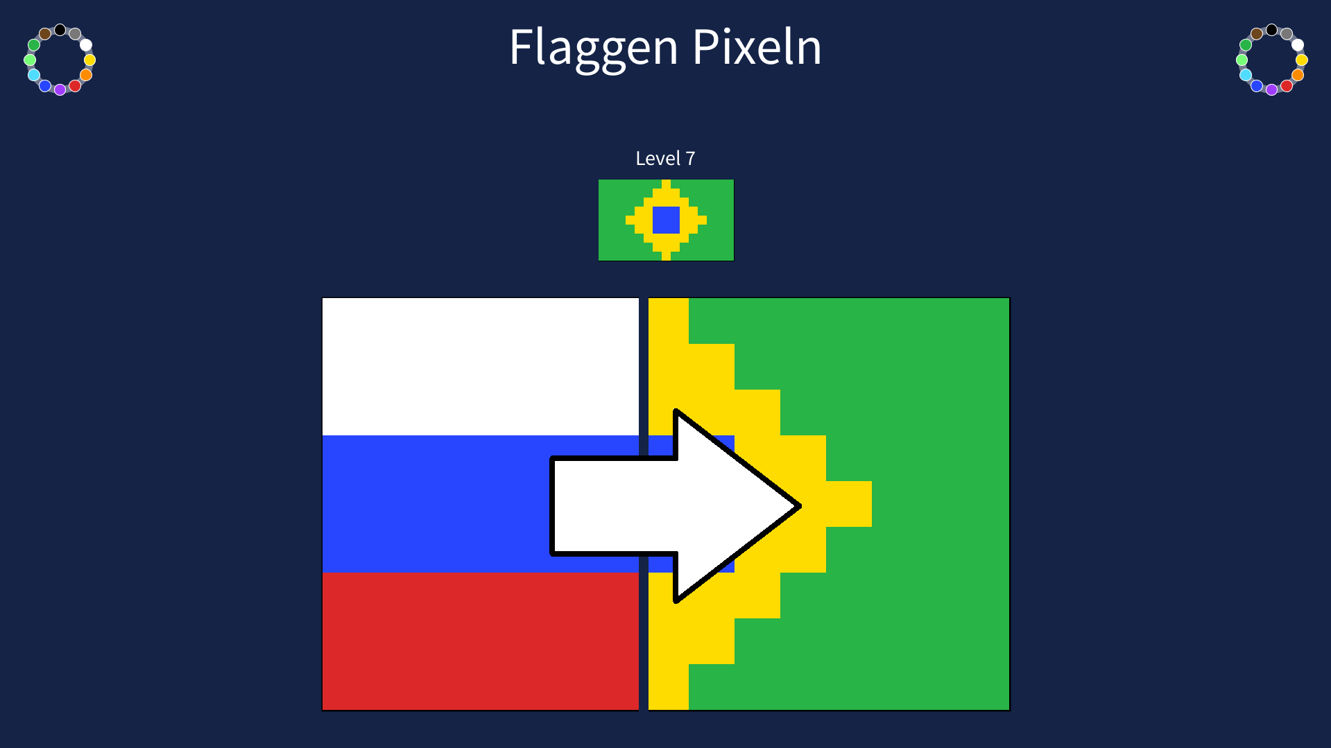 Flaggenpixeln